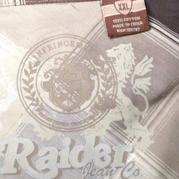 VINTAGE Raider Jean Co. Infringement 1948 XXL, Western, Retro Rodeo, VintageVibe - Picture 3 of 5
